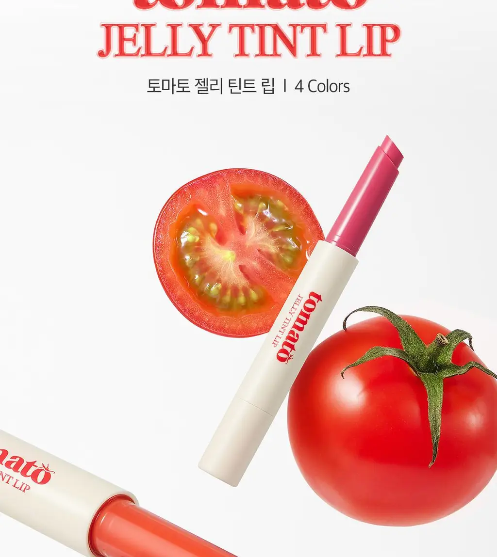 [리뉴얼/탱글과즙광] 스킨푸드 토마토 젤리 틴트 립 1.7g 4Colors 상세페이지 9